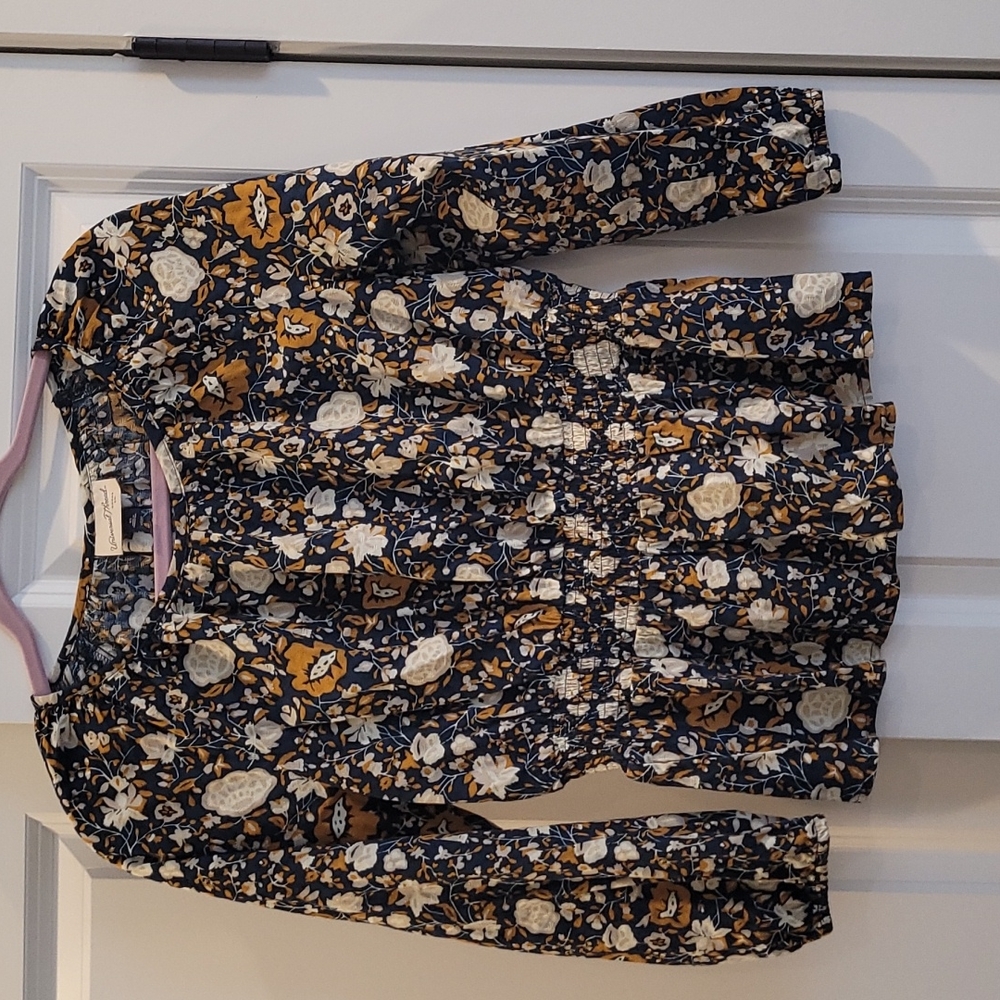 Universal Thread floral long sleeve blouse size XS